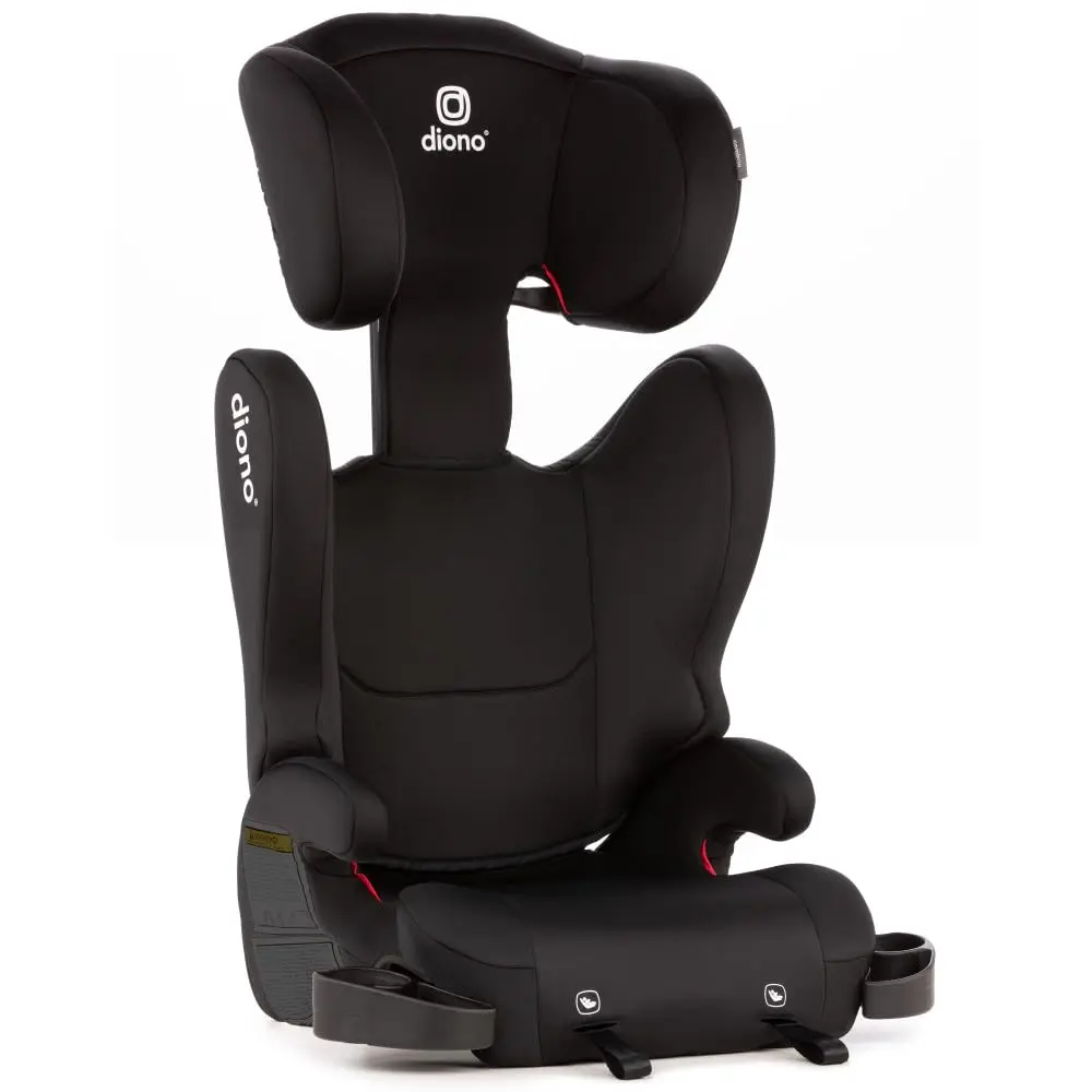 Diono Cambria LE 2-in-1 High Back Booster Car Seat – Lightweight with LATCH, Adjustable Headrest (40–120 lb)