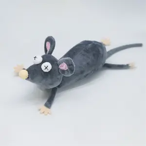 Mouse Stuffed Animal Creative Fake Terrible Rat Prank Toys for Home Door, Office and More