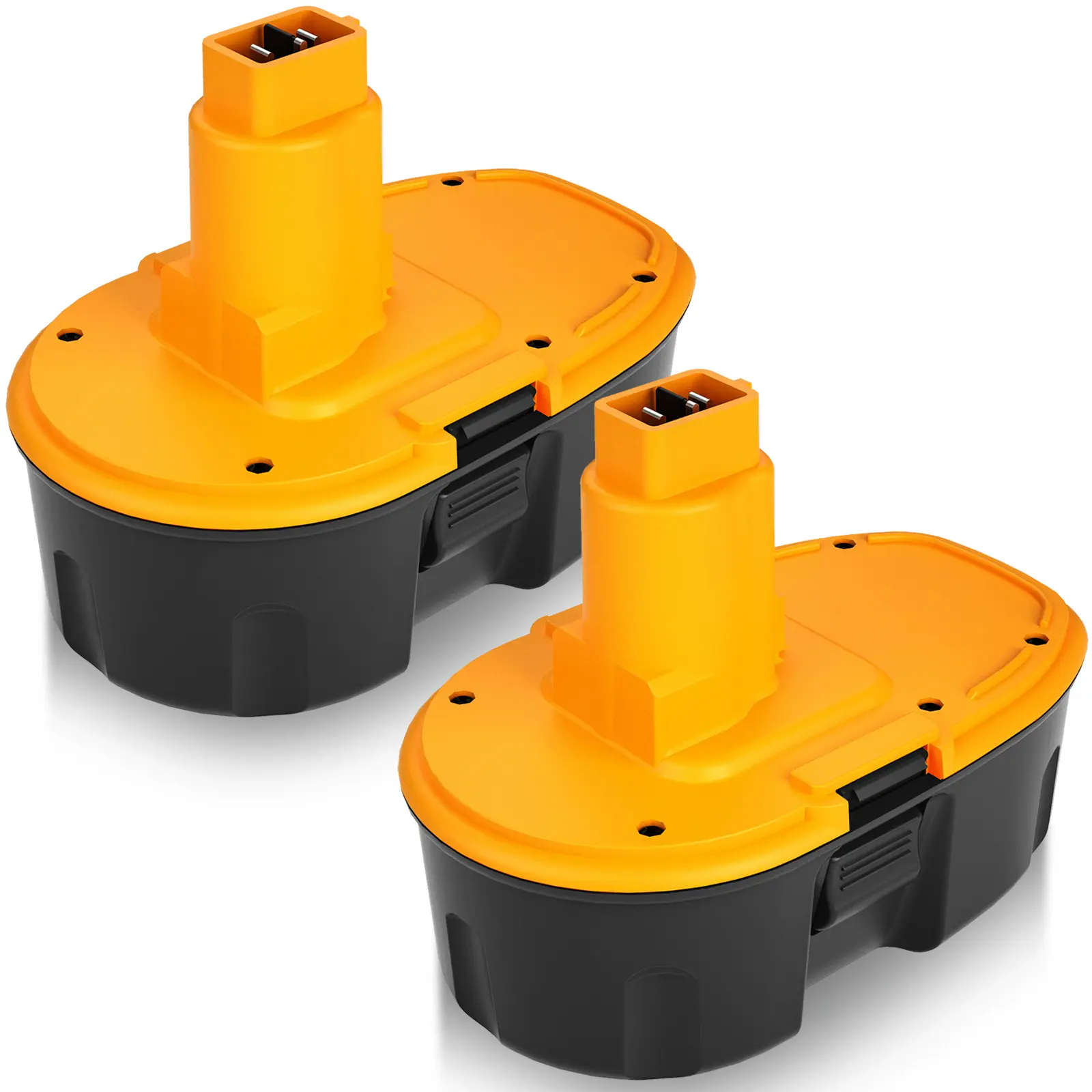 Replacement for DeWalt 18V XRP System 2-Pack 4500mAh (4.5Ah) Ni-MH Cordless Power Tool Batteries, High Capacity, Energy Efficient, Wide Compatibility with DC9096-DE9096 Series, Extended Runtime, Works with OEM Chargers toolupgrade
