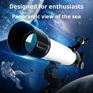 600 x 80mm Aperture Refractor Mount Astronomical Telescope High Definition Magnification For Beginners Kid Adults Gifts outdoor camping travel Christmas New Year gifts