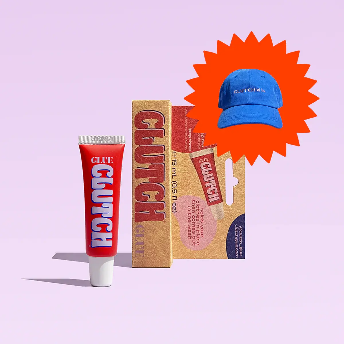 CLUTCH Glue - Glue & Cap Packs Adhesives Sticky Glue