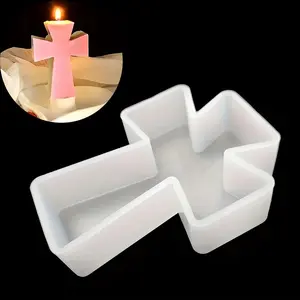 Cross Silicone Mold – Heat Resistant & Easy-Release for Resin, Soap, Candle & Plaster, High-Detail Craft Mold, Handmade Crafts, Handmade, DIY, Molding