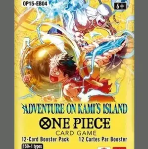 One Piece TCG - Adventure on kami's island Booster Pack (RIPPED LIVE)