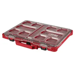 Milwaukee PACKOUT 10-Compartment Low Profile Tool & Parts Organizer .Item# 312650