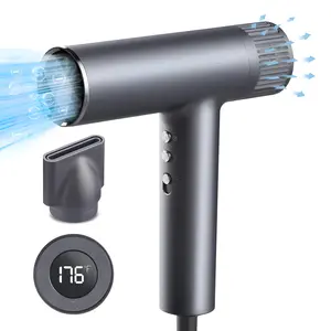Hulmay High-Speed Hair Dryer, Hair & Scalp Care Plasma Ionic Technology Blow Dryer, Intelligent Temp Control Blower, Self Cleaning, No Static Electricity & Frizz, Perfect Present for Man Women Friend Family Gift Christmas New Year Viral