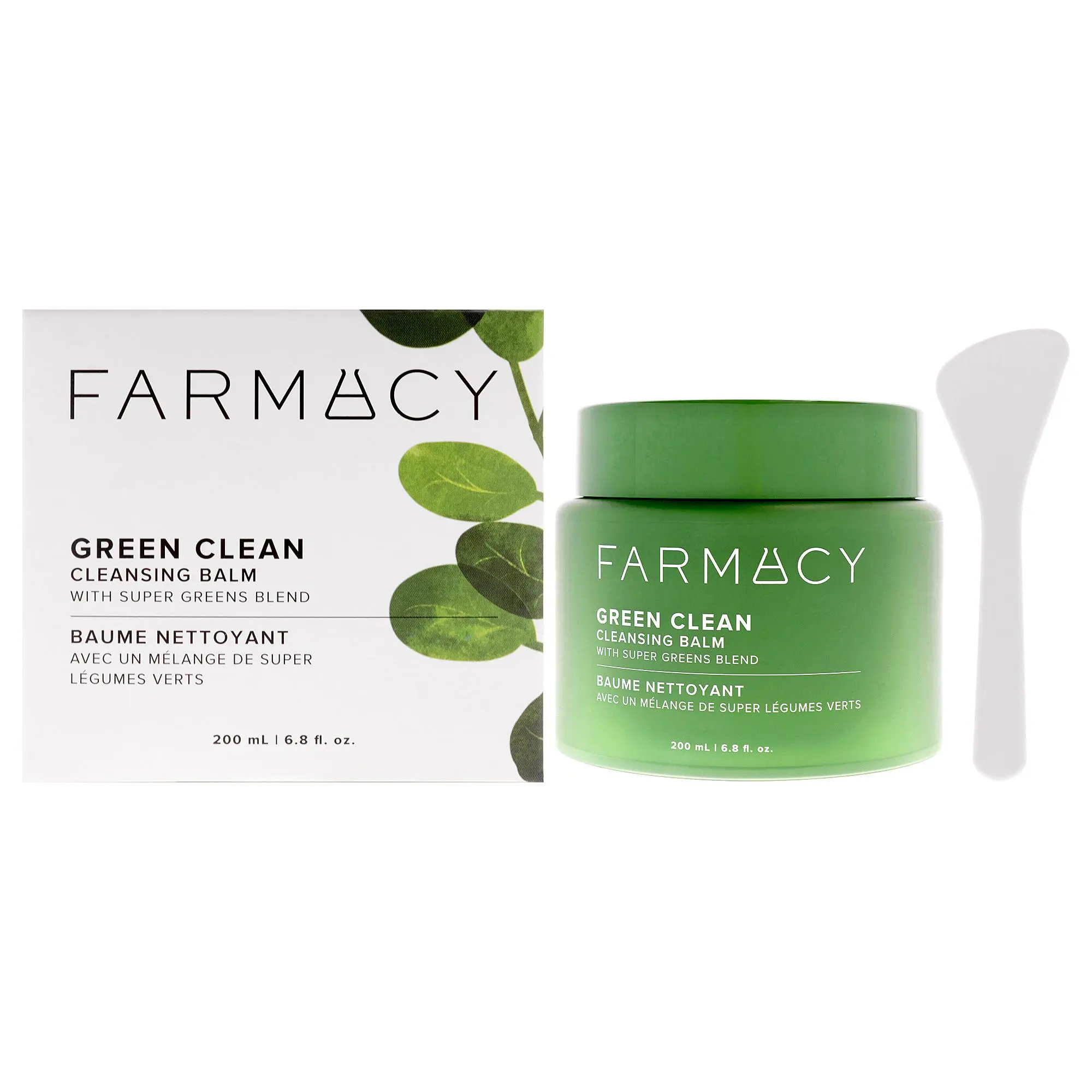 Farmacy Green Clean Gentle Cleansing Balm - 6.8 oz Cleanser for Women, Facial
