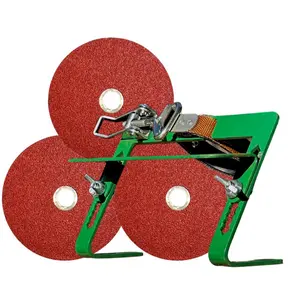 Blade Buddy USA Lawn Mower Blade Sharpener 3 Sharpening Disc Pack Quick Easy Sharpening for Homeowners & Professionals Compatible with Most Angle Grinders Made in USA Power Tools