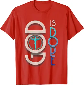God is Dope: Choose Jesus. Choose Family. Choose Life. T-Shirt - Kendallha Shop 86B09Z3YVL6M