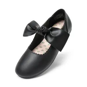 DREAM PAIRS KIDS Girl's Mary Jane Bow Ballerina Flats stilettos  kids