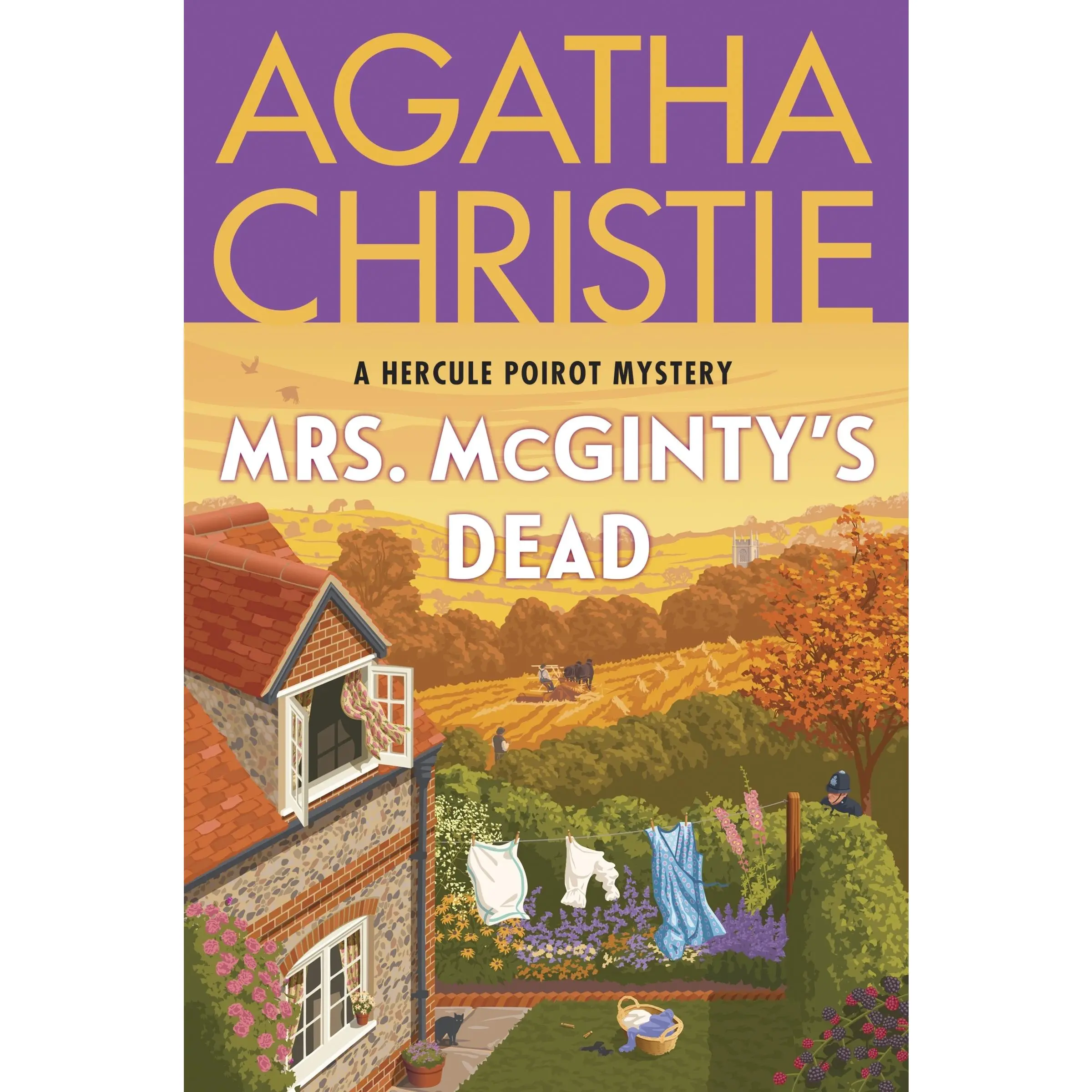 Mrs. McGinty's Dead: A Hercule Poirot Mystery: The Official Authorized Edition (Hercule Poirot Mysteries: Volume Number 28) by Agatha Christie [Paperback Book]