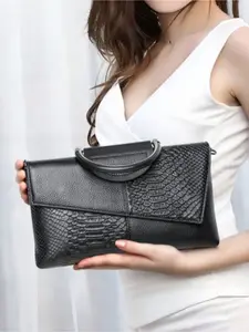 Women's Snake-Patterned Patchwork Handbag,City Bag,  Messenger Bag,  Elegant Crossbody Bag with Detachable Strap, Crossbody Shoulder Bag, Office & Formal Use, Light Luxury Clutch,Tote Bag Tilt