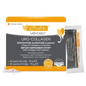 Gynable URO COLLAGEN for Women's Postpartum Recovery, 30 Count, Made in Italy. Oral Collagen for Kegel Maintenance & Pelvic Floor Strength, Edible Health Supplement, Support Intimate Wellness - Summervibes