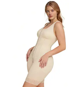 COOSHAPE Fajas Colombianas Shapewear Bodysuit Tummy Control Waist Trainer Body Shaper for Women High Compression Body Shaper Post Surgery Faja