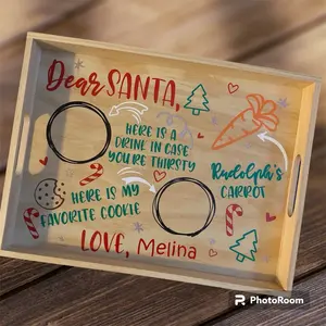 Santa’s Cookie Tray for Christmas Eve