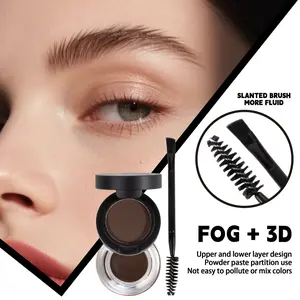 2 in 1 Brow Powder & Gel | Fluffy Natural Brows Waterproof