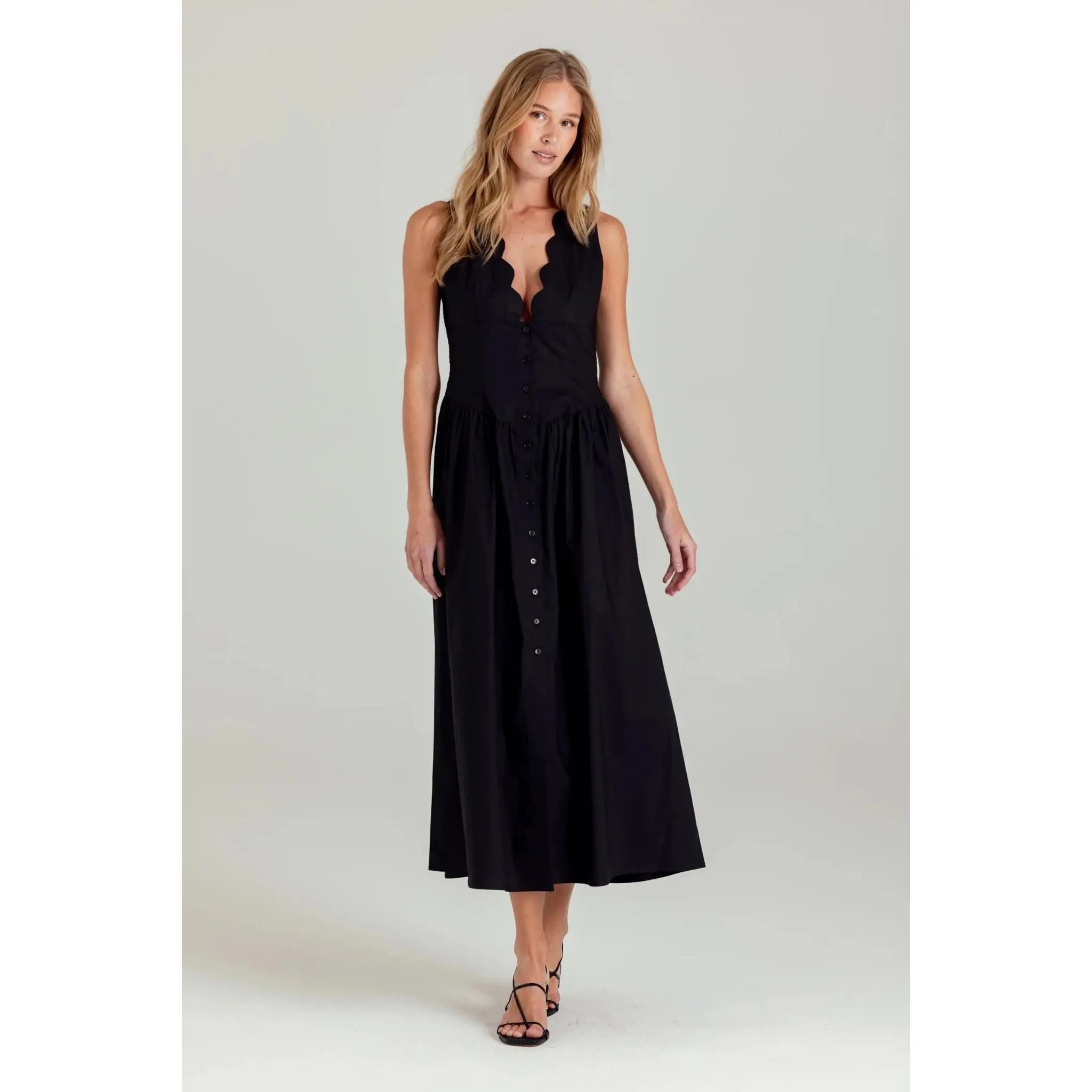 Sundays Sabrina Dress in Black