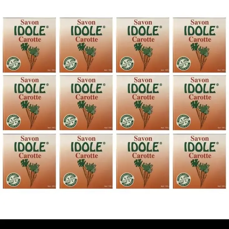 Soap Idole Carrot pack of 12