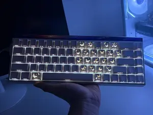 21-Key Butterfly PBT Keycap Set, Side-Printed RGB Shine Through Keycaps for Mechanical Aesthetic Keyboards with RGB Backlighting, Rgb Backlighting Keyboards Diy Layout, Only keycaps,Keyboard Not Included pc accessory