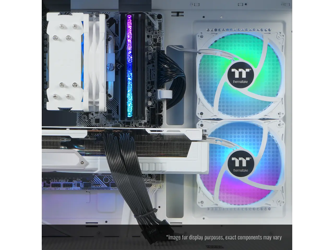 Thermaltake LCGS NE 8797XS-V270S Gaming Desktop (AMD Ryzen 7 8700F, AMD Radeon RX 9070 XT 16GB, 16GB DDR5 6000MT/s Memory, 1TB NVMe M.2, 850W PSU, Wifi, Windows 11) N27S-B850-97X-LCS
