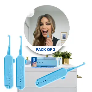 3 Clear Aligner & Retainer Remover Tool – Compact, Retractable for Invisalign, Nightguards, Retainers, & Snap-On Veneers Orthodontic Tool for for Easy