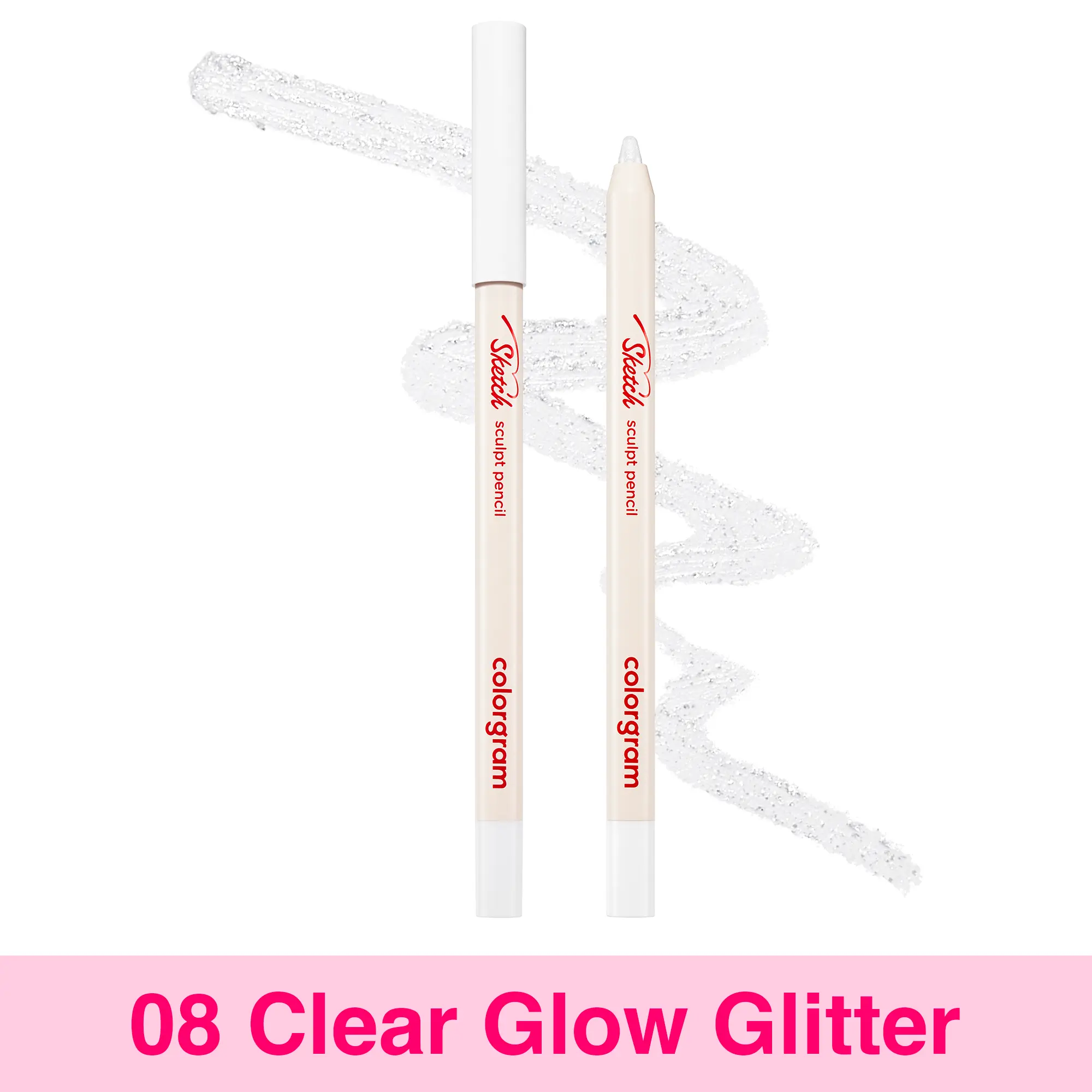 08 Clear Glow Glitter