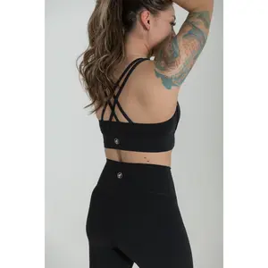Uplift Bra – Black | Seamless Sculpt Support
