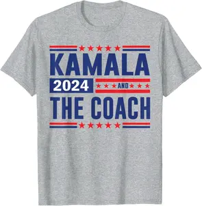 Kamala And The Coach 2024 Election Kamala Harris Tim Waltz VINTAGE TEE Unisex T-Shirt Hoodie Sweatshirt Tank Top