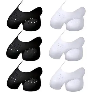 6 Pairs of Crease Protectors for Most Athletic Shoes - Men's 7-12, Women's 5-9.