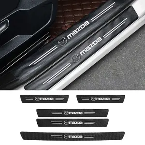 Mazda 3 6 Cx5 2 Cx3 Cx9 Mx5 Rx8 Axela Demio Atenza Ms Gji Gh Bk Mp Car Door Sill Protector Sticker, Anti-Scratch Protection, Car Stickers