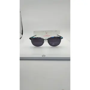 NEVER WORN! Vintage Laura Biagiotti V 665 Sunglasses HE9 With Blue Handles and Frames