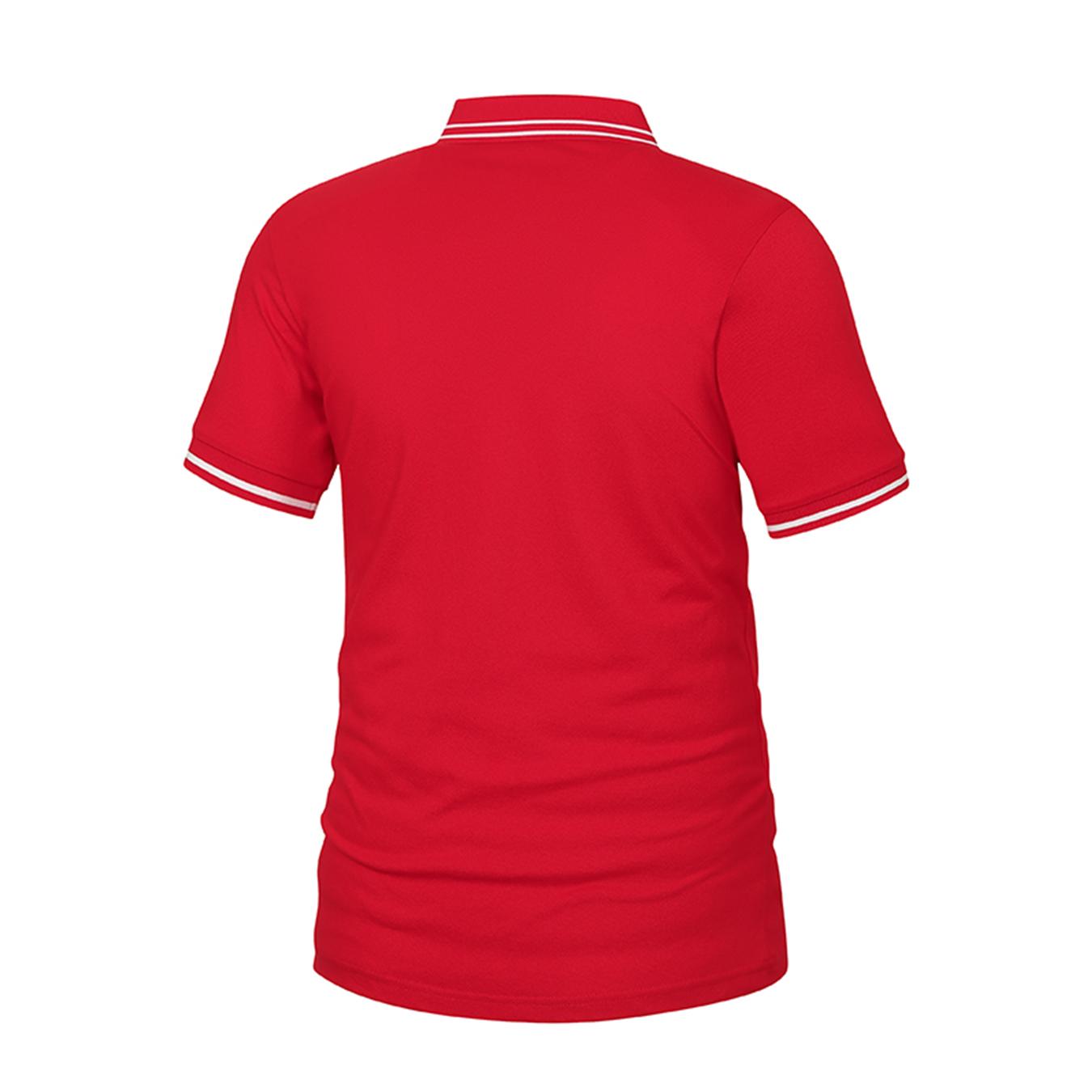 Men’s slim-fit short-sleeve polo shirt, classic pique polo with a pointed collar, breathable casual collared top for golf, business, and everyday wear