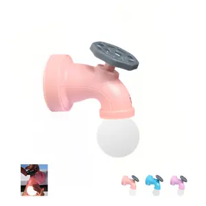 Faucet Tap LED Light – Twist to Turn On | Soft Glow Night Light with Adhesive Mount | Fun Wall Decor for Kids Room or Desk lamp