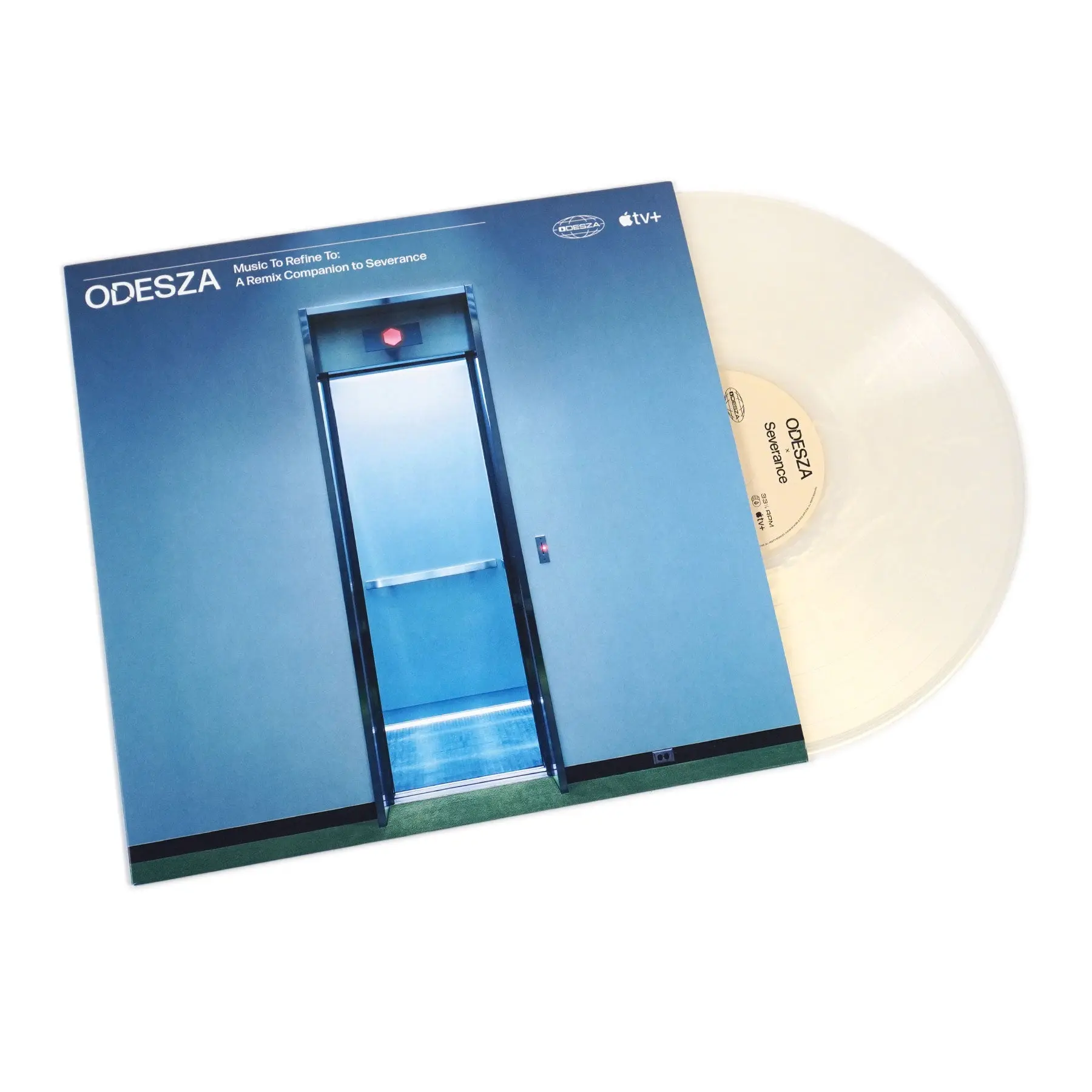 Odesza: Music To Refine To - Official Remixes Companion to Severance, Limited Edition Pearl Transparent Colored Vinyl Record Album LP with Printed Inner Sleeve