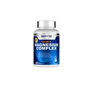 SWIYIE Magnesium Complex 1000mg Supplement with 10 Forms of Elemental Magnesium for Muscle Heart