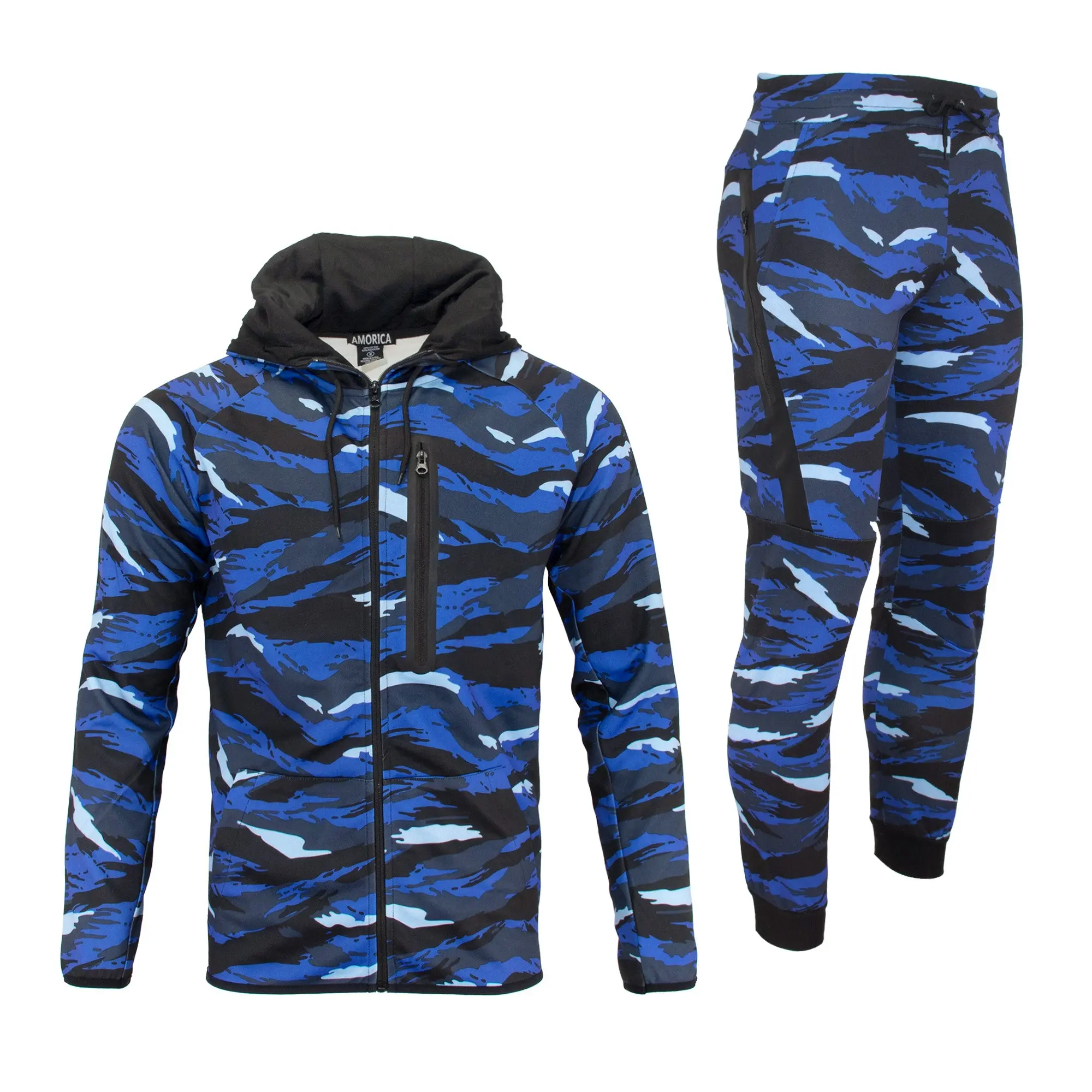 Men's StealthFlex Ultra Tech Fleece Set Camo Fashion Menswear Hoodie Joggers Overalls Camouflage Long Sleeve Fabric Tracksuit Sweatsuit Outdoor   set men Human track suit