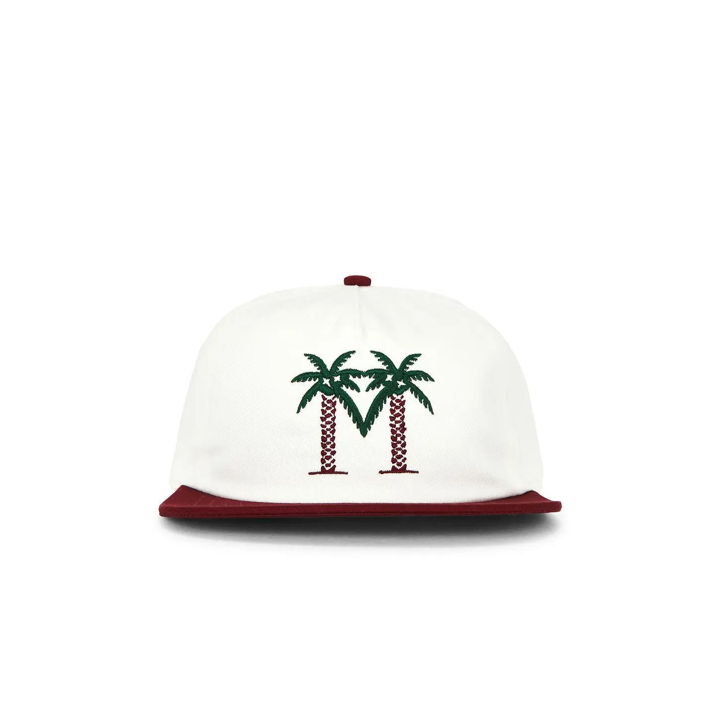 Malbon Palma Drive Snapback in Whisper White
