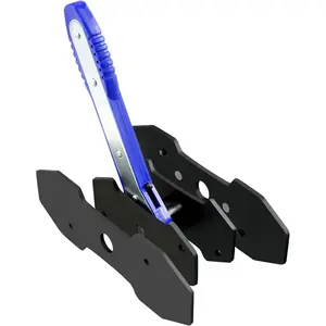 Brake Caliper Piston Press Tool for Single, Dual & Quad Piston Disc Brakes – 360° Rotating Ratchet Wrench, Effort-Saving Automotive Brake Repair and Car Maintenance Tool.Red/Blue