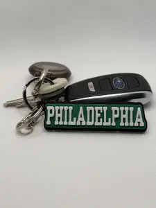 Philadelphia 3D Printed Keychain - R3Designs