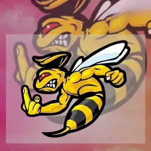 Funny Self-Adhesive Flower Angry Bee Car Sticker, Waterproof Body Decoration, Suitable for Rear Windshield/bumper