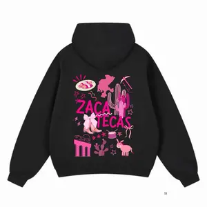 Zacatecas Mexico Pink Herencia Collection Sweater with Unique Design Elements Unisex Soft Feminine and Strong Pink Sweater for Niñas and Mujeres