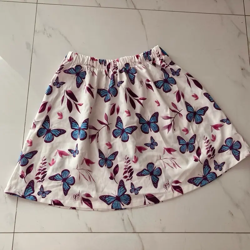 Butterfly skirt for casual wear