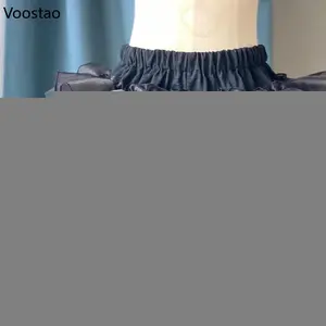 Kawaii Lolita Safety Short Pants Japanese Women Gothic  Mesh Fluffy Shorts Petticoat Underpants Girls Princess JK Bloomers