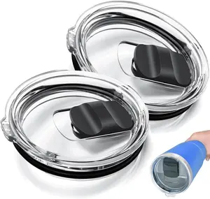 2 Pack 20 oz Tumbler   for Yeti, Replacement Lid forYeti 20oz Tumbler Lid, fit for 10/24 oz Mug and 10 oz Lowball, Coffee Tumbler