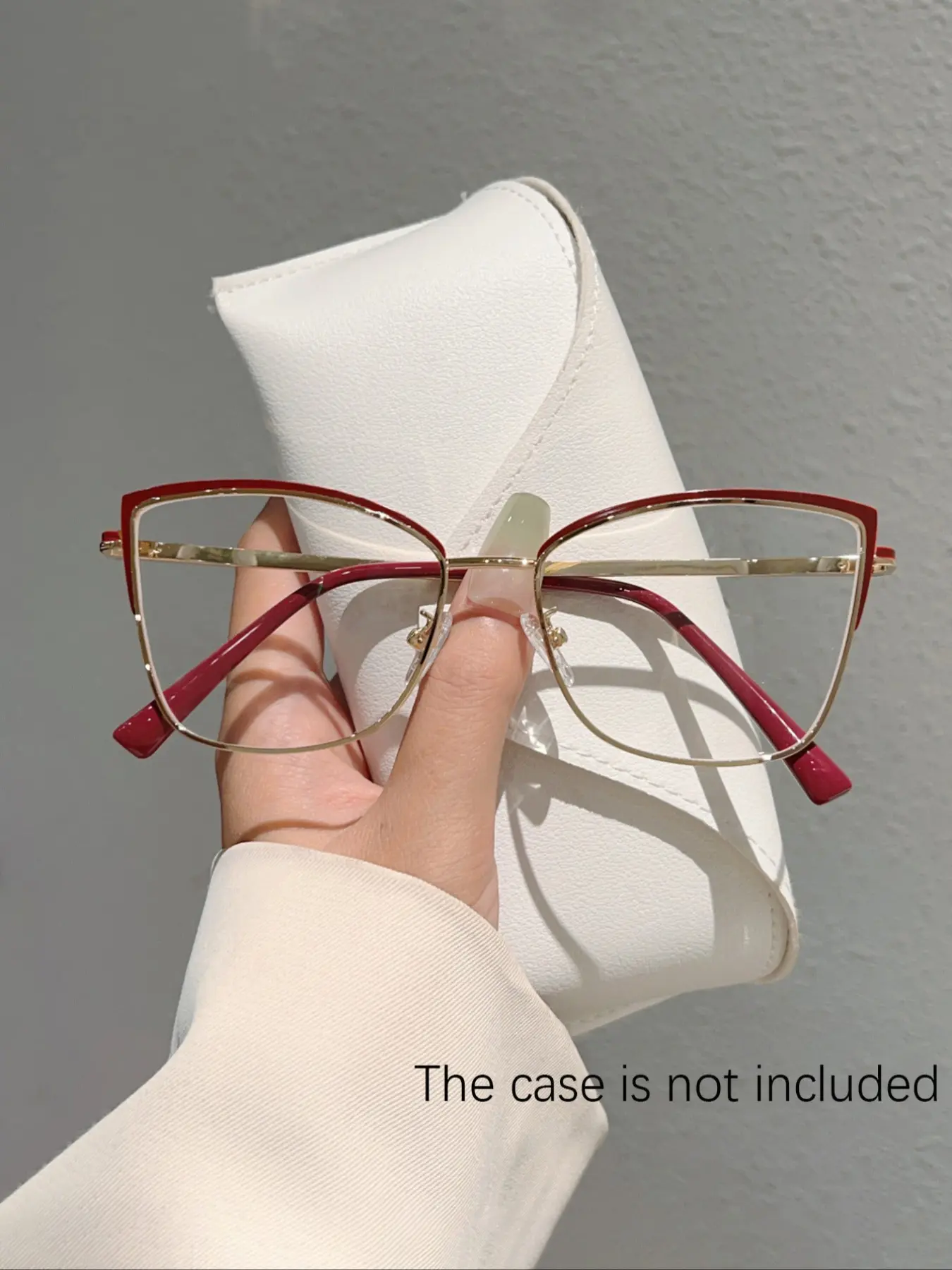 Women's New Full Frame Butterfly Fashion Glasses, Stylish Eyeglass, Elegant Metal Frame, Vintage Simple, Casual and Party Wear, Stylish Trendy Eyewear
