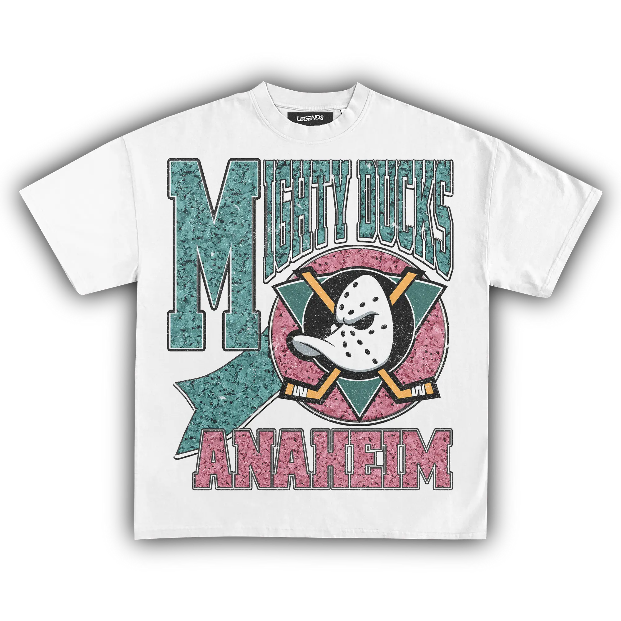 MIGHTY DUCKS VINTAGE TEE UNISEX T-SHIRT, GRAPHIC TEE, GIFT FOR FANS