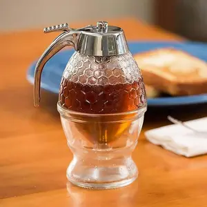Honey Syrup Dispenser, Syrup Pump Dispenser, Honey Syrup Distributor Savings, Efficient Beverage Storage Solution, Perfect for Home & Kitchen Use, Kitchen Gadget, Beverage Utensil, Kitchen Tools