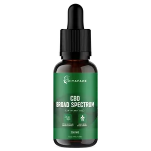 CBD Broad Spectrum (in Hemp Oil) – 250mg (1oz Tincture)