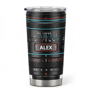 Camera Lens Mugs, Funny Camera Tumbler,Photographer Tumbler, Photography Tumbler, Photographer Gifts for men, Birthday Gifts,Boyfriend Gifts