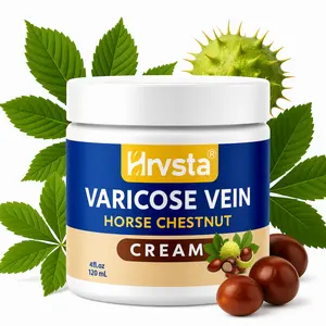 Professional Varicose Vein Cream for Legs | Horse Chestnut & 7+ Natural Botanicals | Reduces Varicose & Spider Veins, Improves Circulation, Soothes Swelling