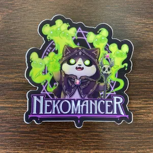 Nekomancer + 6 Random Stickers Pack